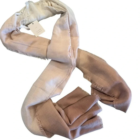 LC LAUREN CONRAD OMBRÉ ROSE SCARF WRAP NWT Size O/S - Picture 2 of 6